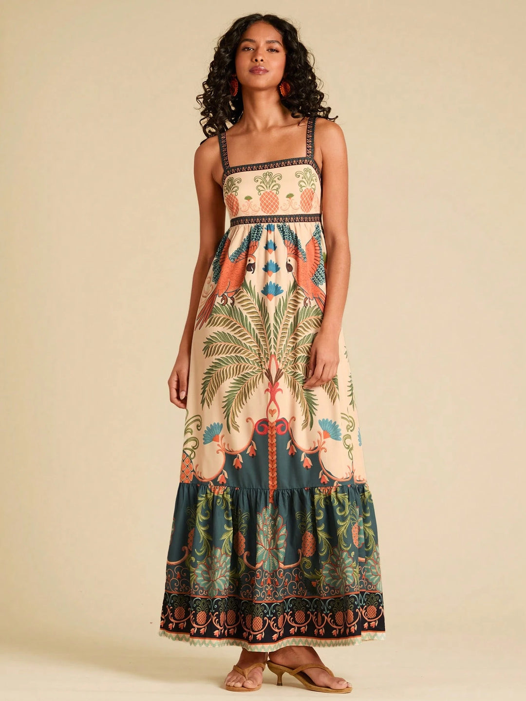 Rochie maxi SHEIN, mix culori