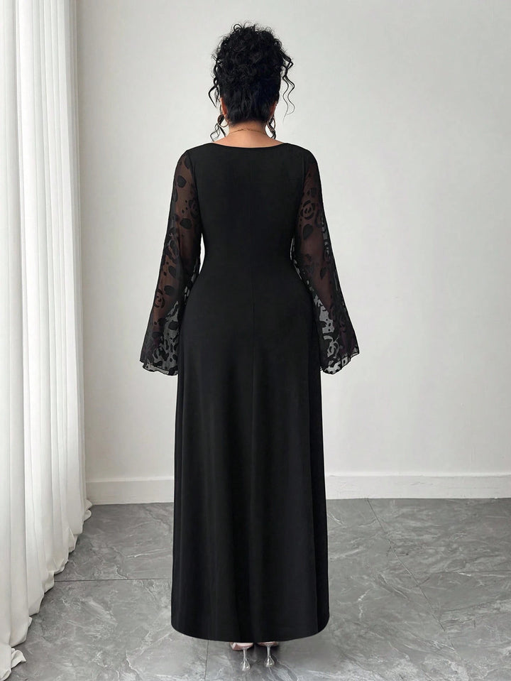 Rochie maxi SHEIN, negru