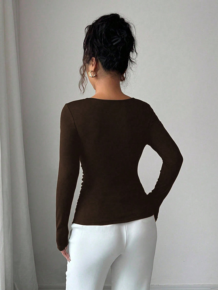 Tricou SHEIN, maro