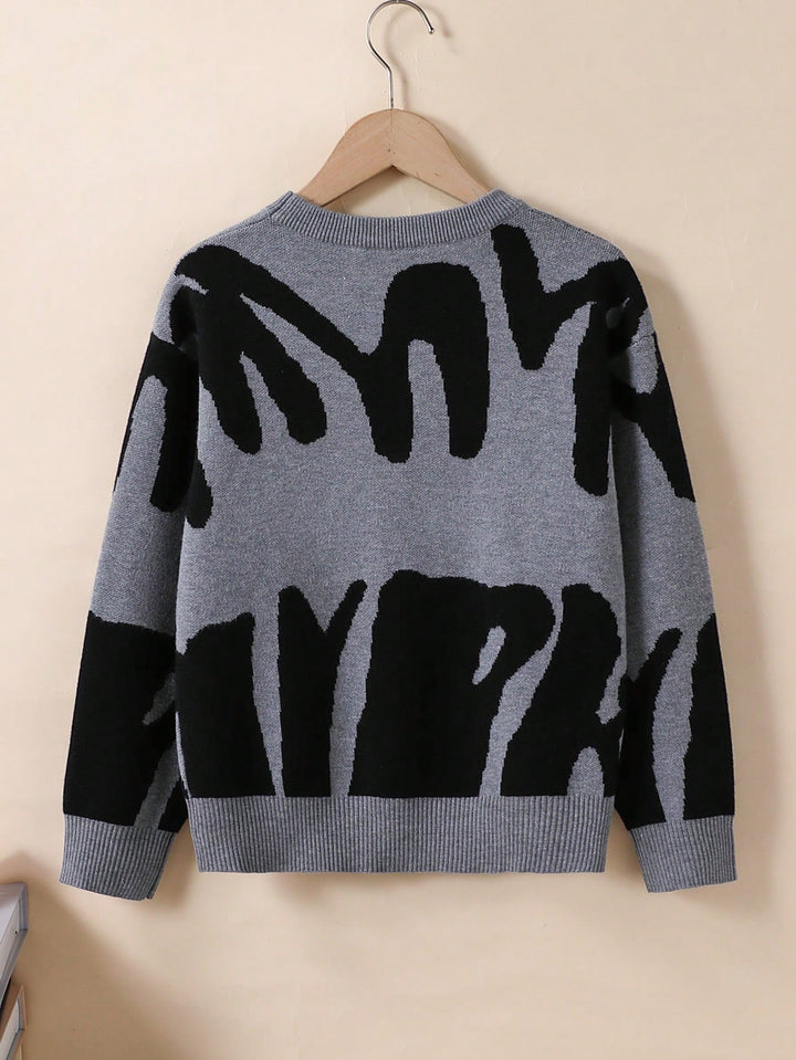 Pulover SHEIN, gri