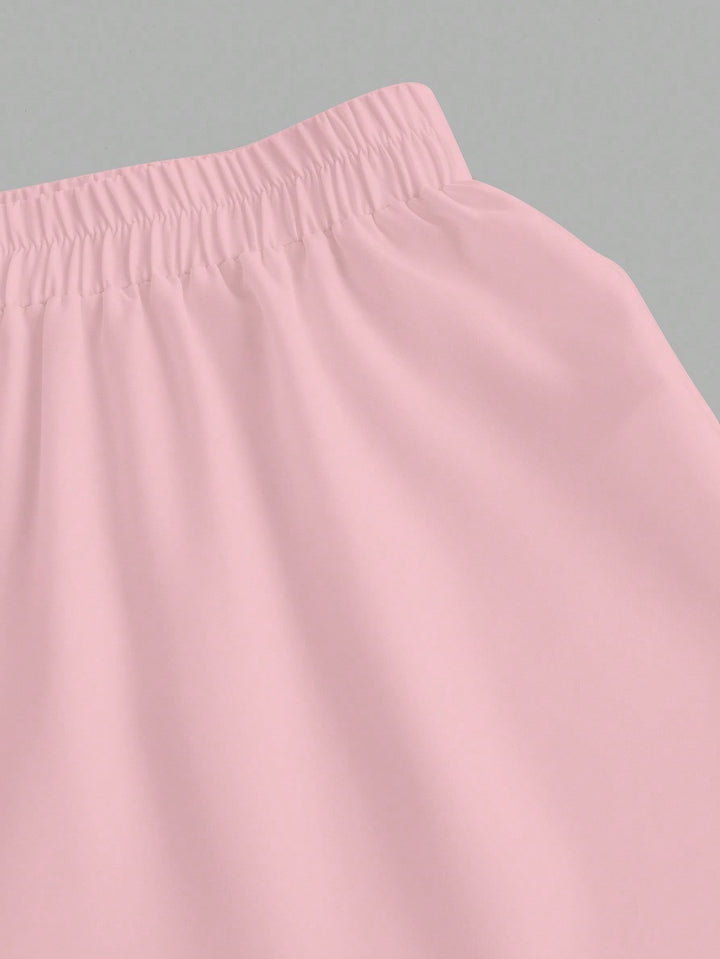 Pantaloni SHEIN, roz