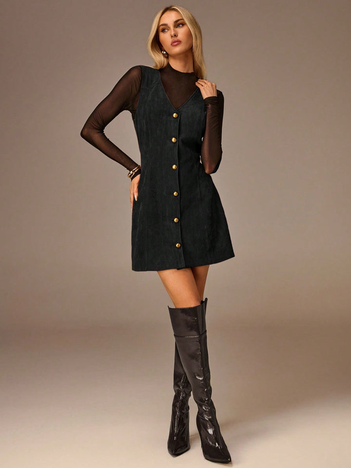 Rochie mini SHEIN, negru