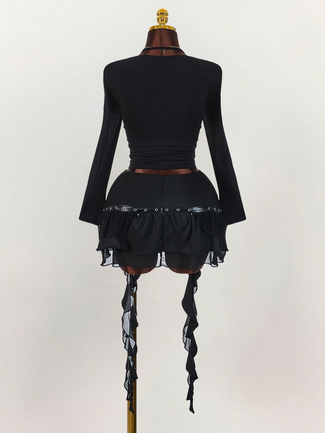 Fustă pantalon SHEIN, negru