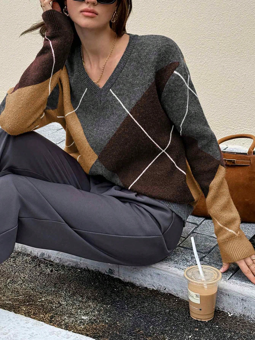 Pulover SHEIN, gri