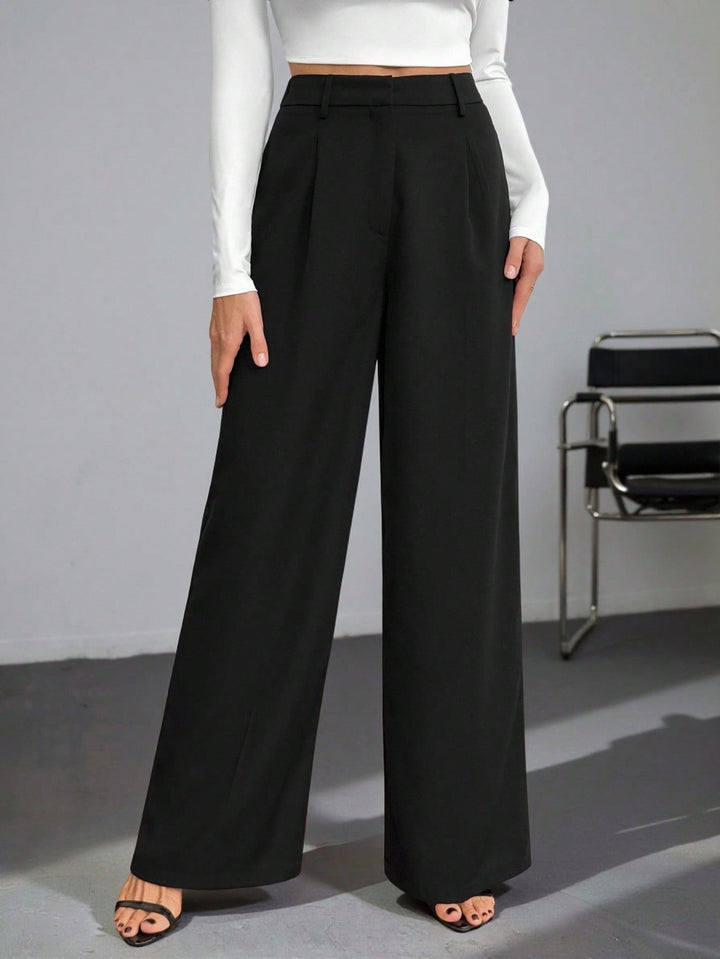 Pantaloni SHEIN, negru