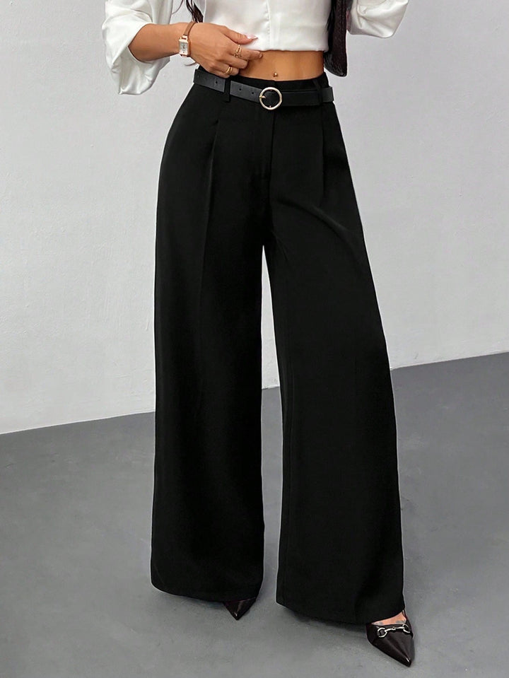 Pantaloni SHEIN, negru