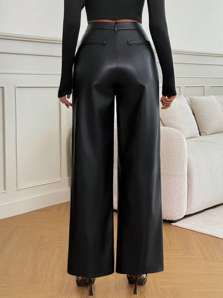 Pantaloni SHEIN, negru