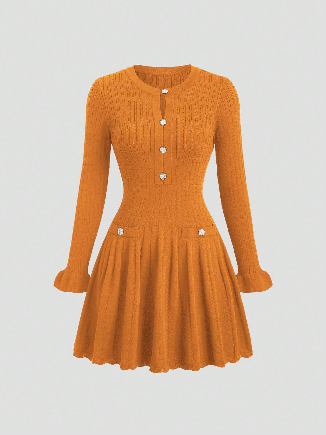 Rochie SHEIN, portocaliu