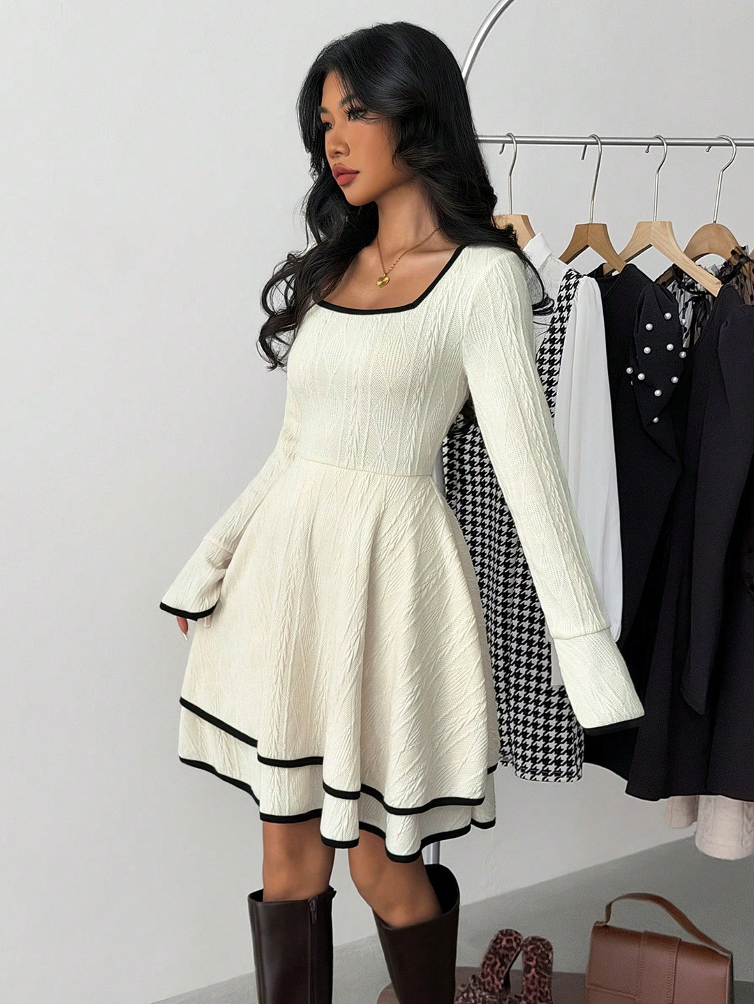 Rochie SHEIN, bej