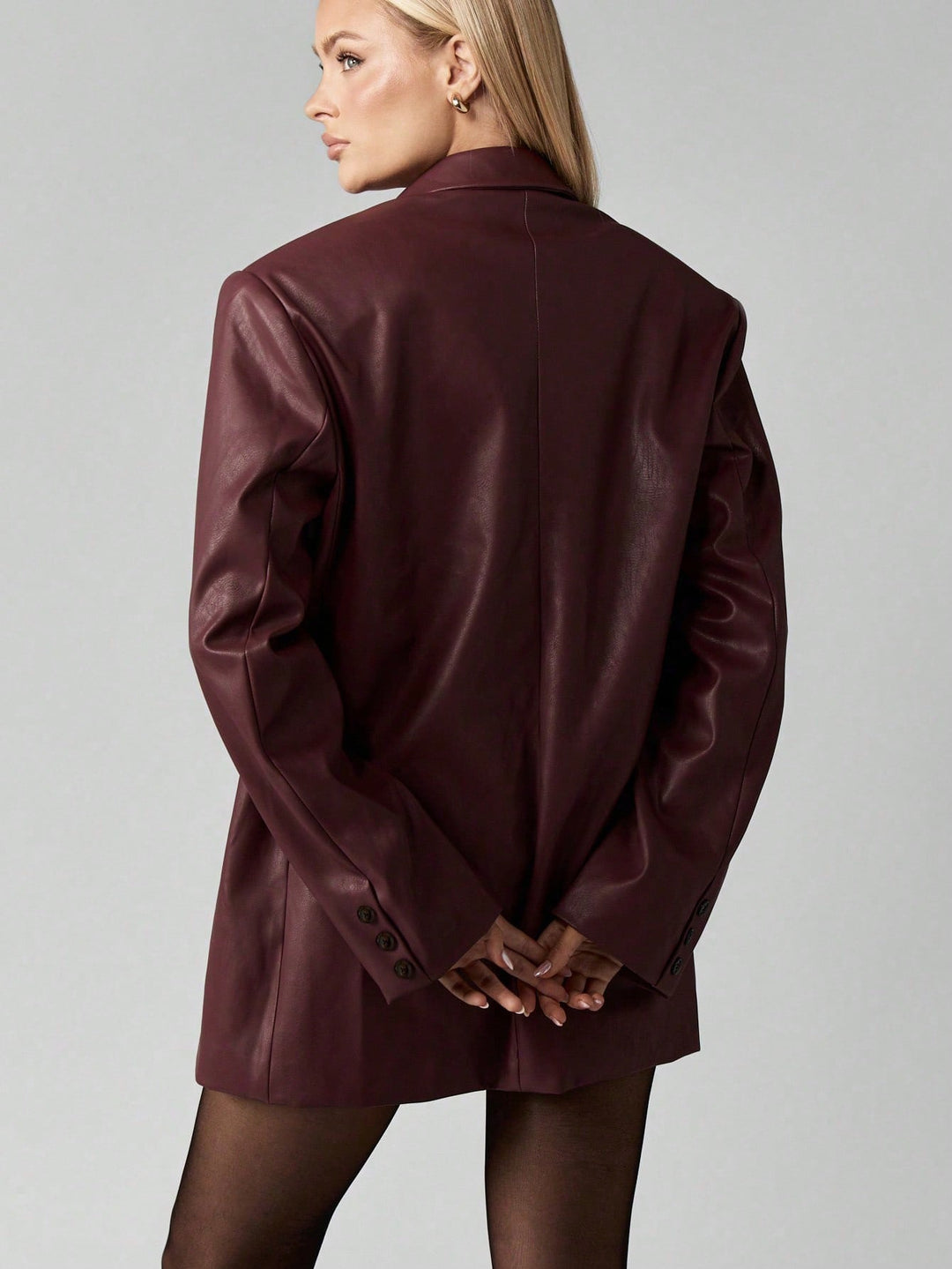 Sacou Missguided by Shein, vișiniu