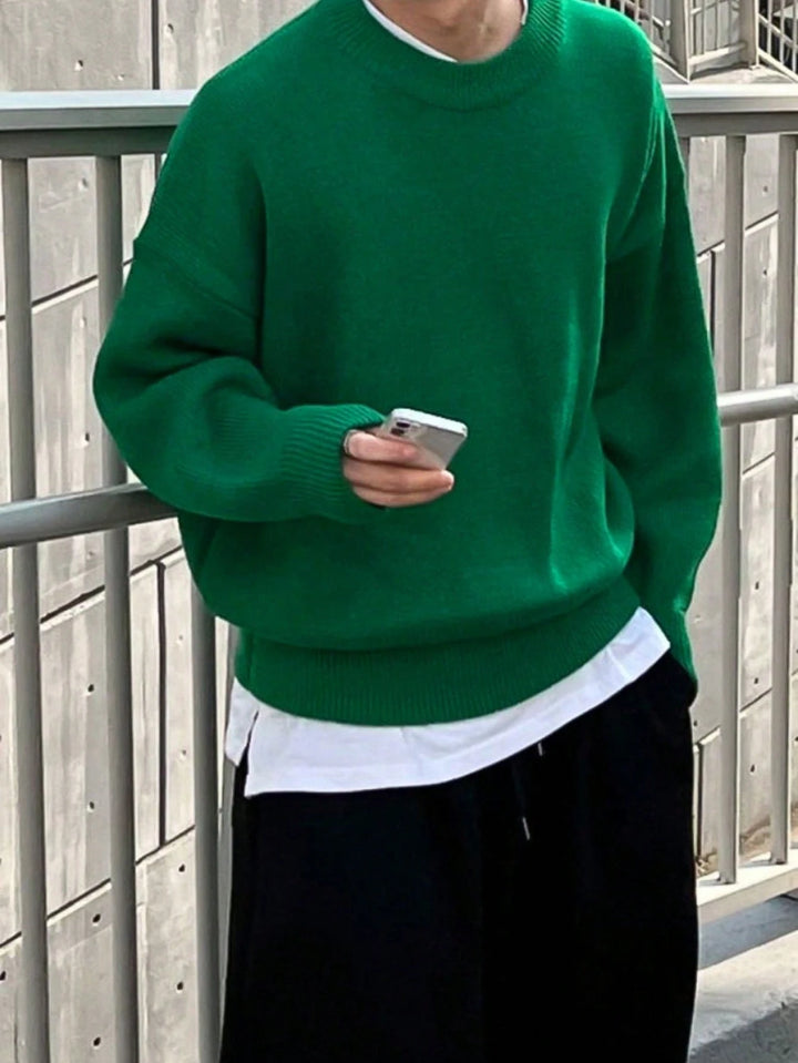 Pulover SHEIN, verde