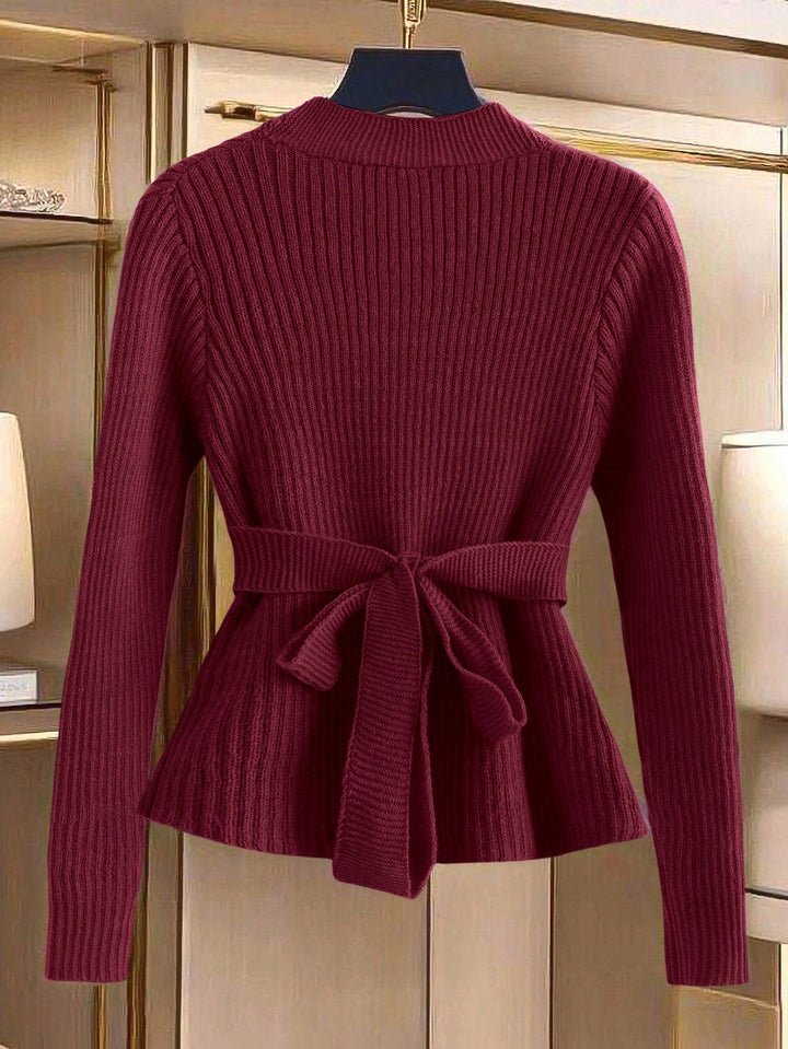 Cardigan SHEIN, vișiniu