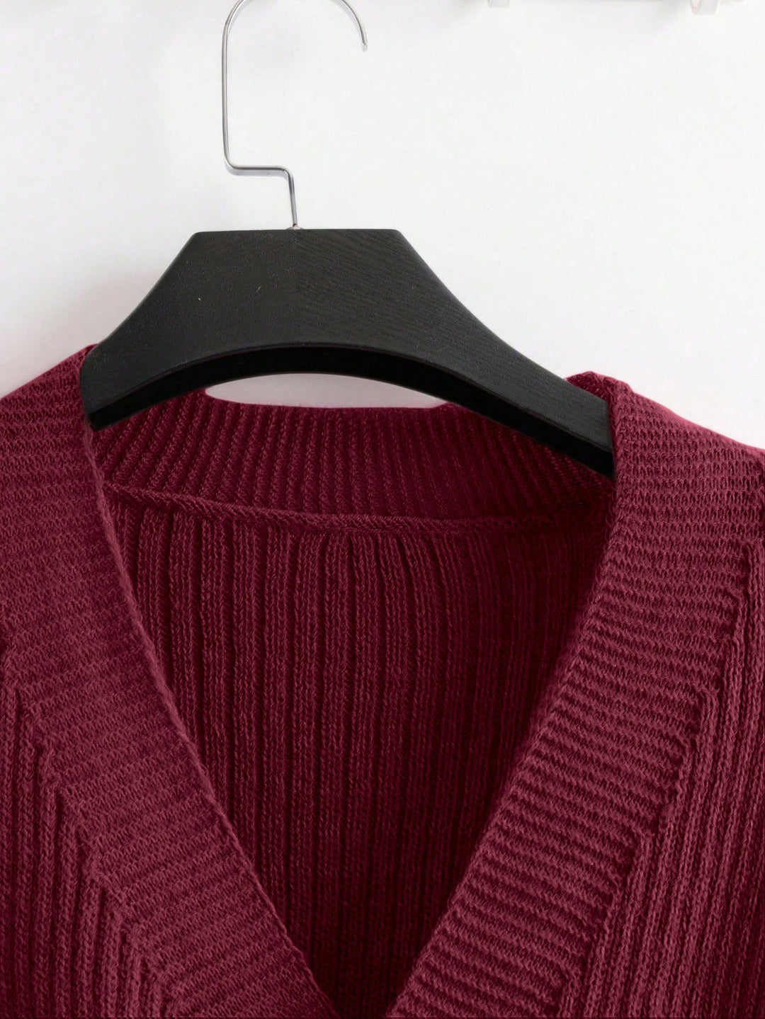 Cardigan SHEIN, vișiniu
