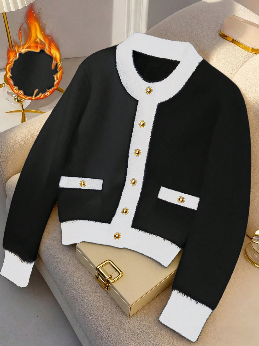 Cardigan SHEIN, mix culori