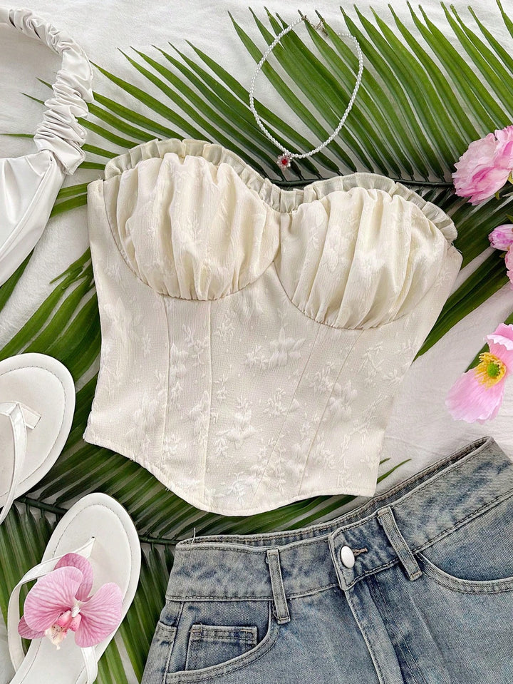 Top SHEIN, bej