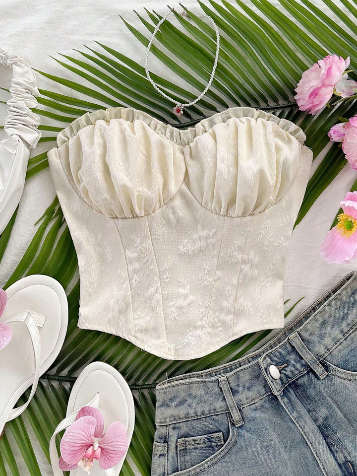 Top SHEIN, bej