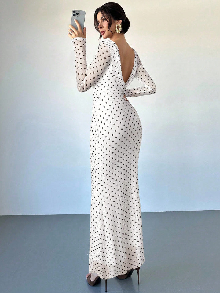 Rochie maxi SHEIN, alb