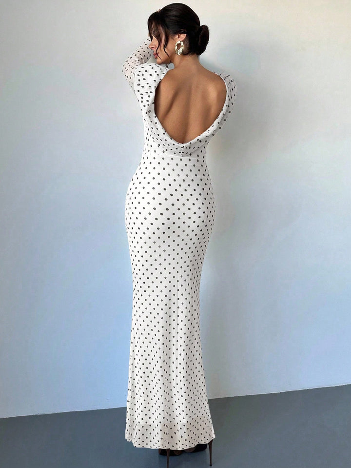 Rochie maxi SHEIN, alb