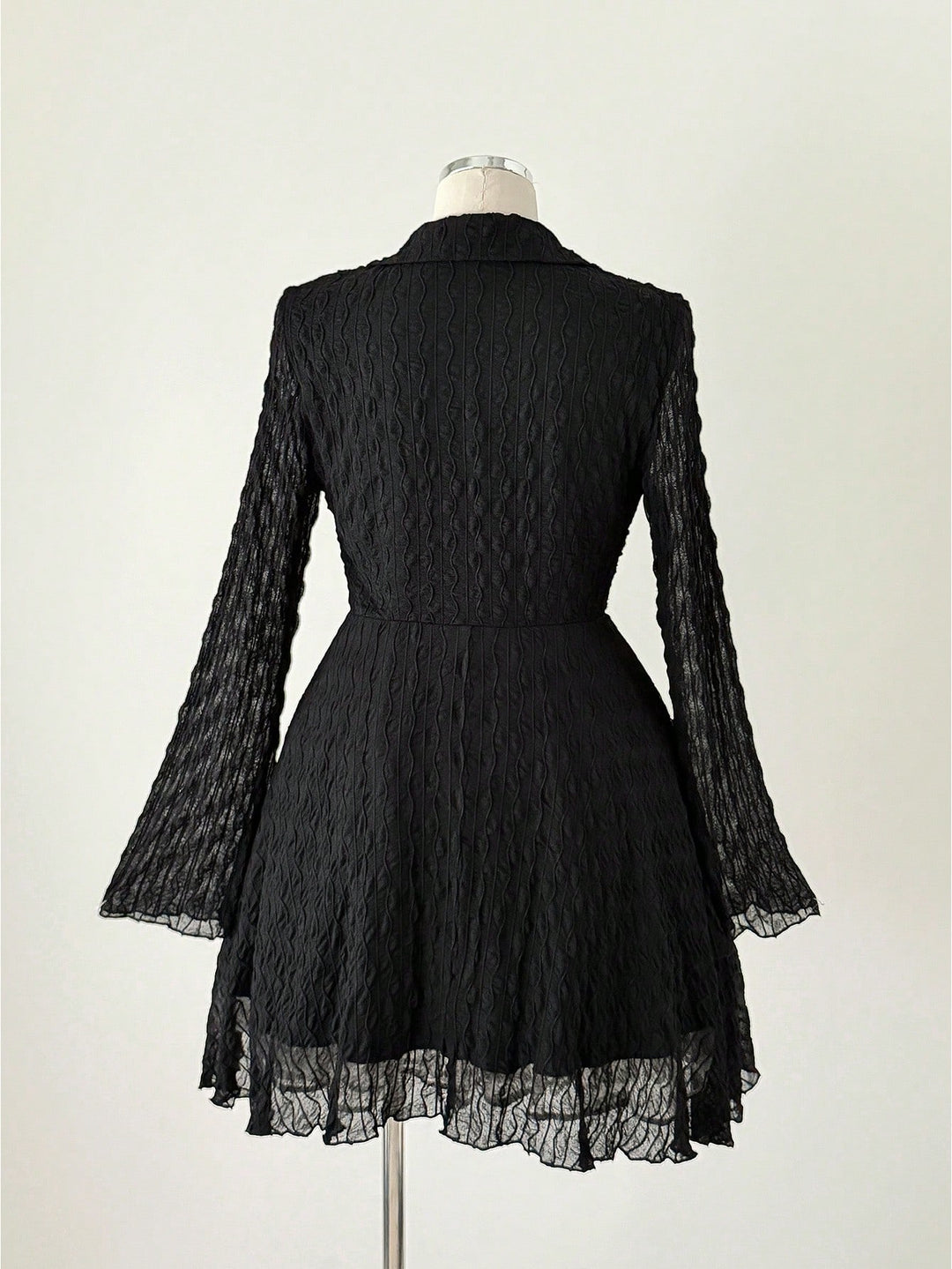 Rochie mini Shein Curve+, negru