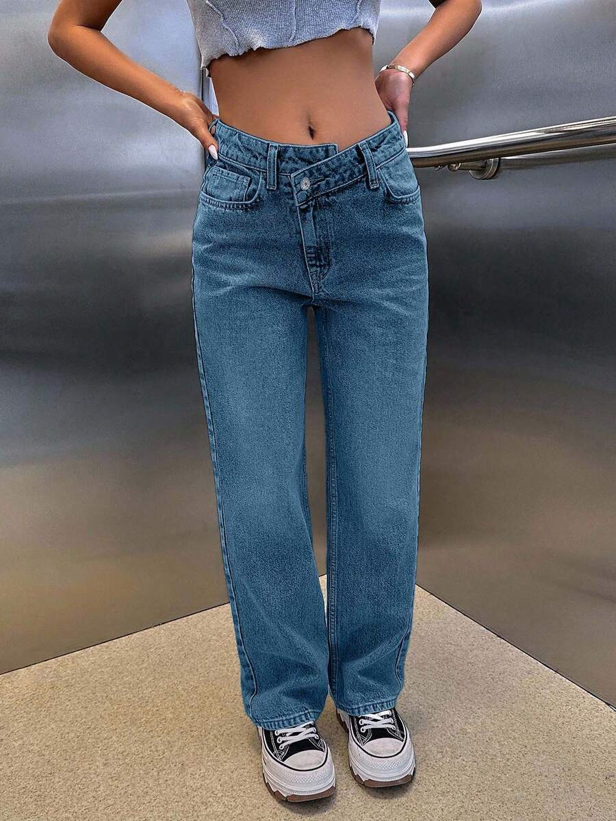 Jeans SHEIN, albastru