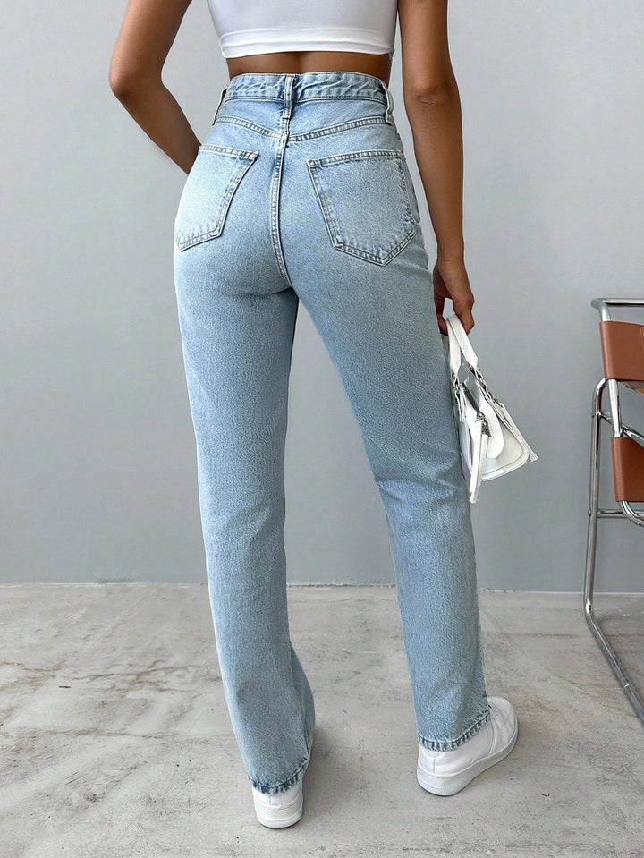 Jeans SHEIN, albastru