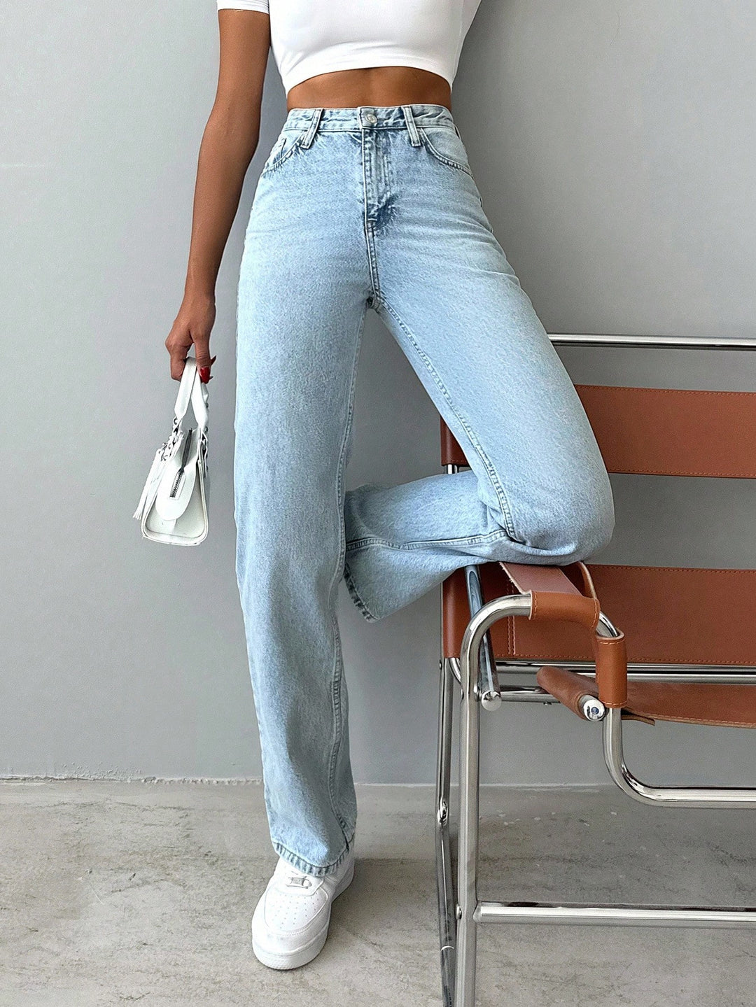 Jeans SHEIN, albastru