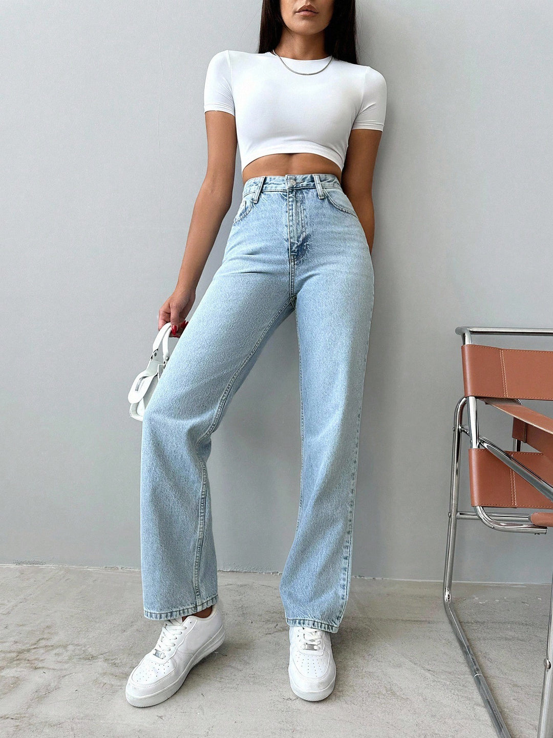 Jeans SHEIN, albastru