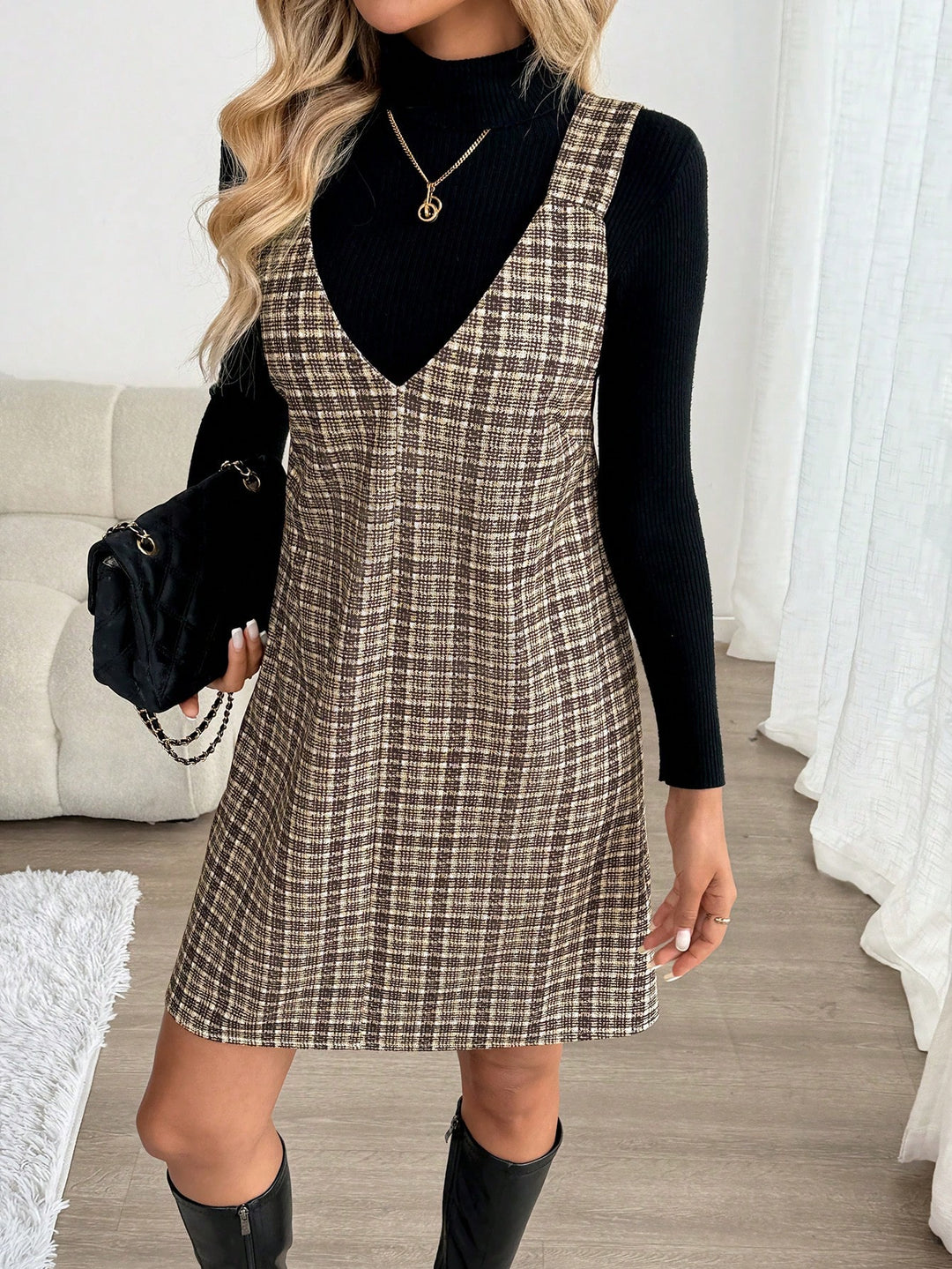 Rochie scurtă SHEIN, mix culori