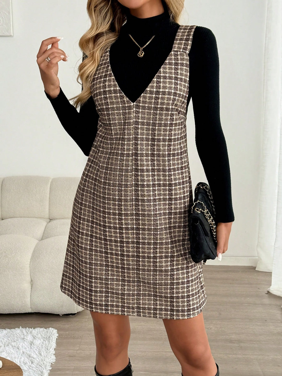 Rochie scurtă SHEIN, mix culori
