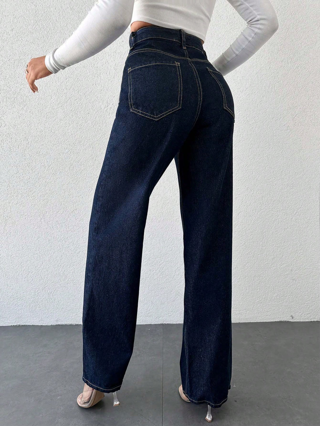Jeans SHEIN, albastru
