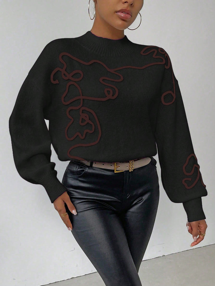 Pulover SHEIN, negru