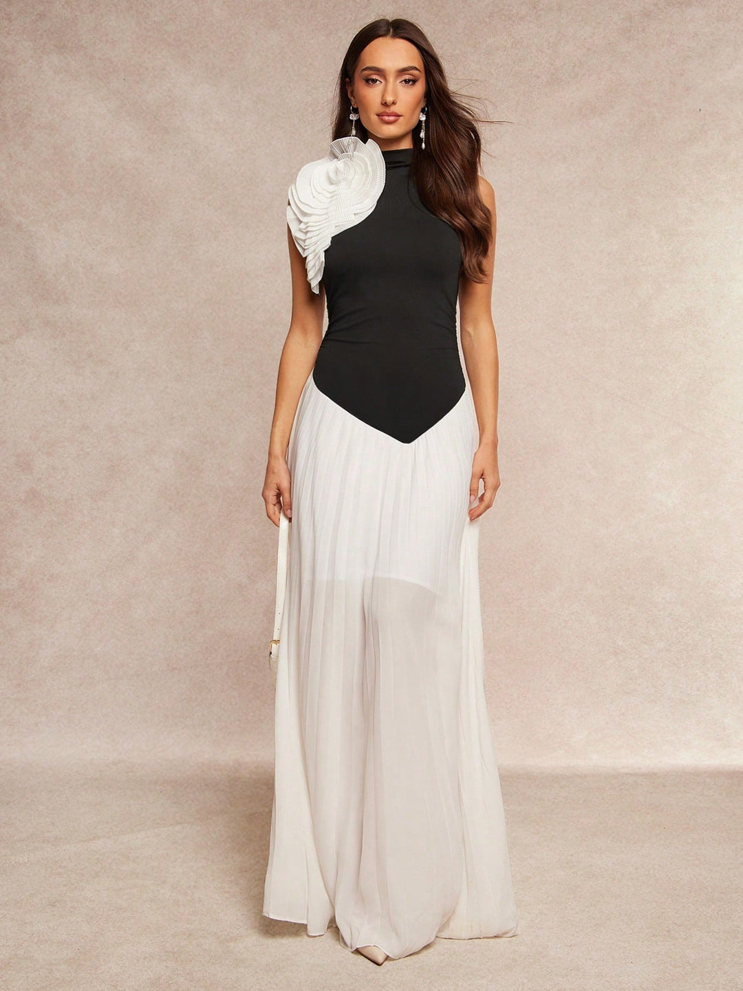 Rochie maxi SHEIN, negru