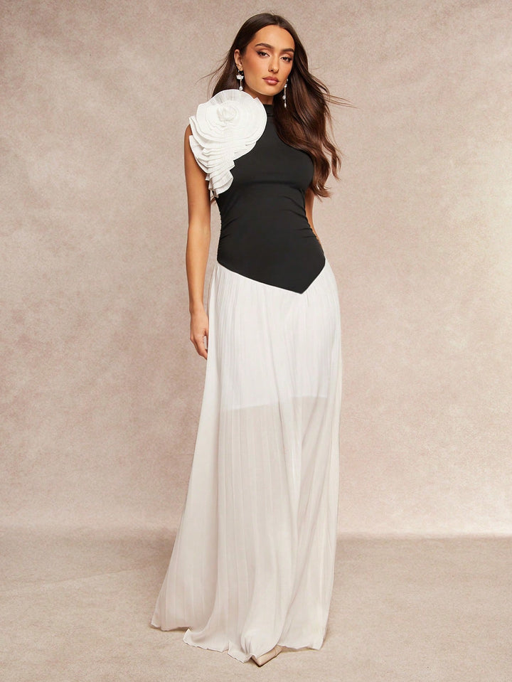 Rochie maxi SHEIN, negru