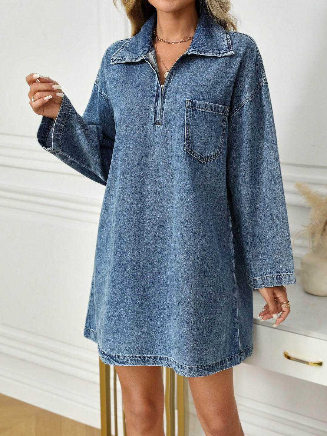Rochie SHEIN, albastru