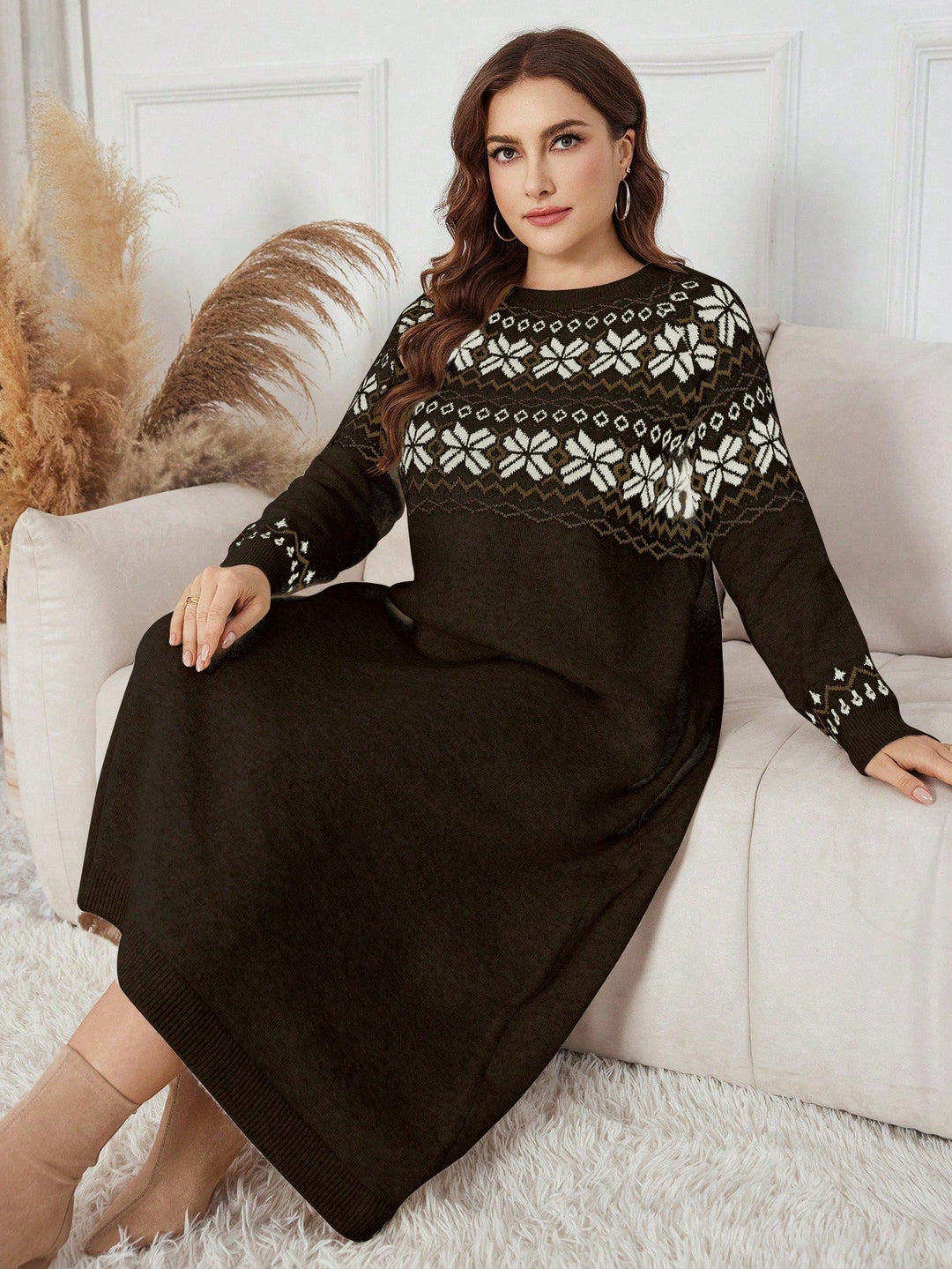 Rochie SHEIN, maro