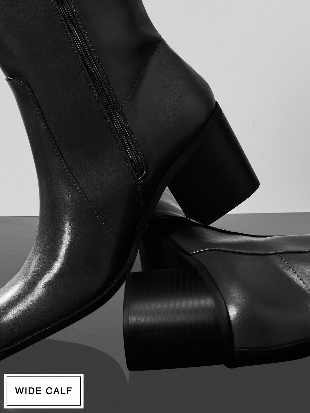 Botine SHEIN, negru