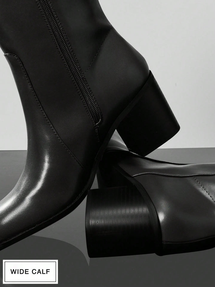 Botine SHEIN, negru