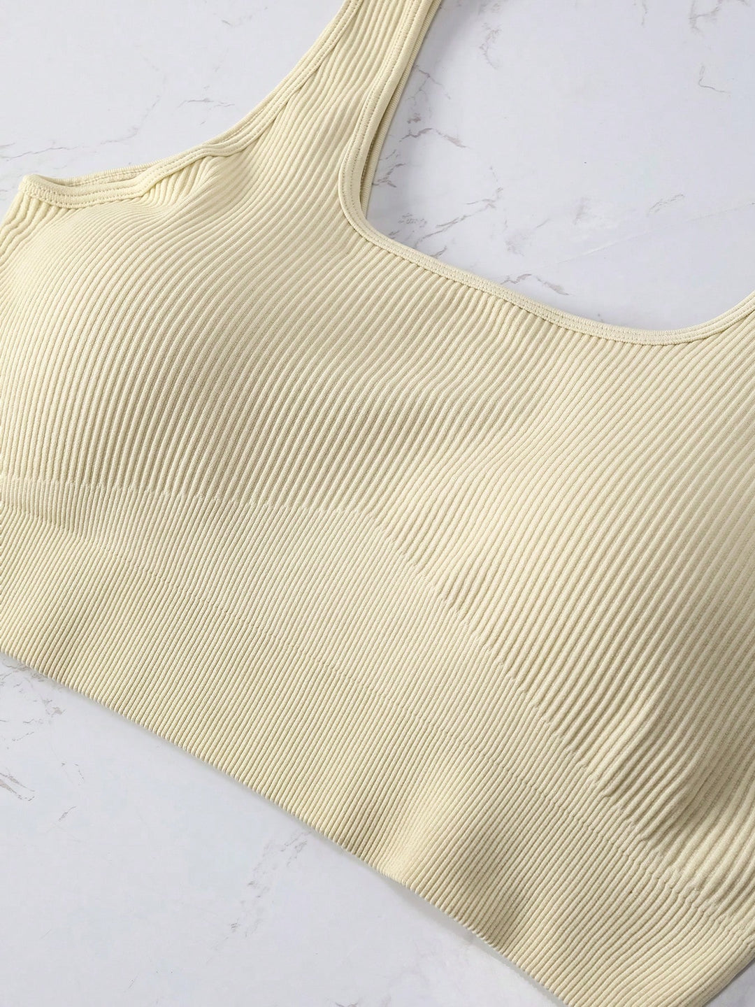 Sutien sport SHEIN, auriu