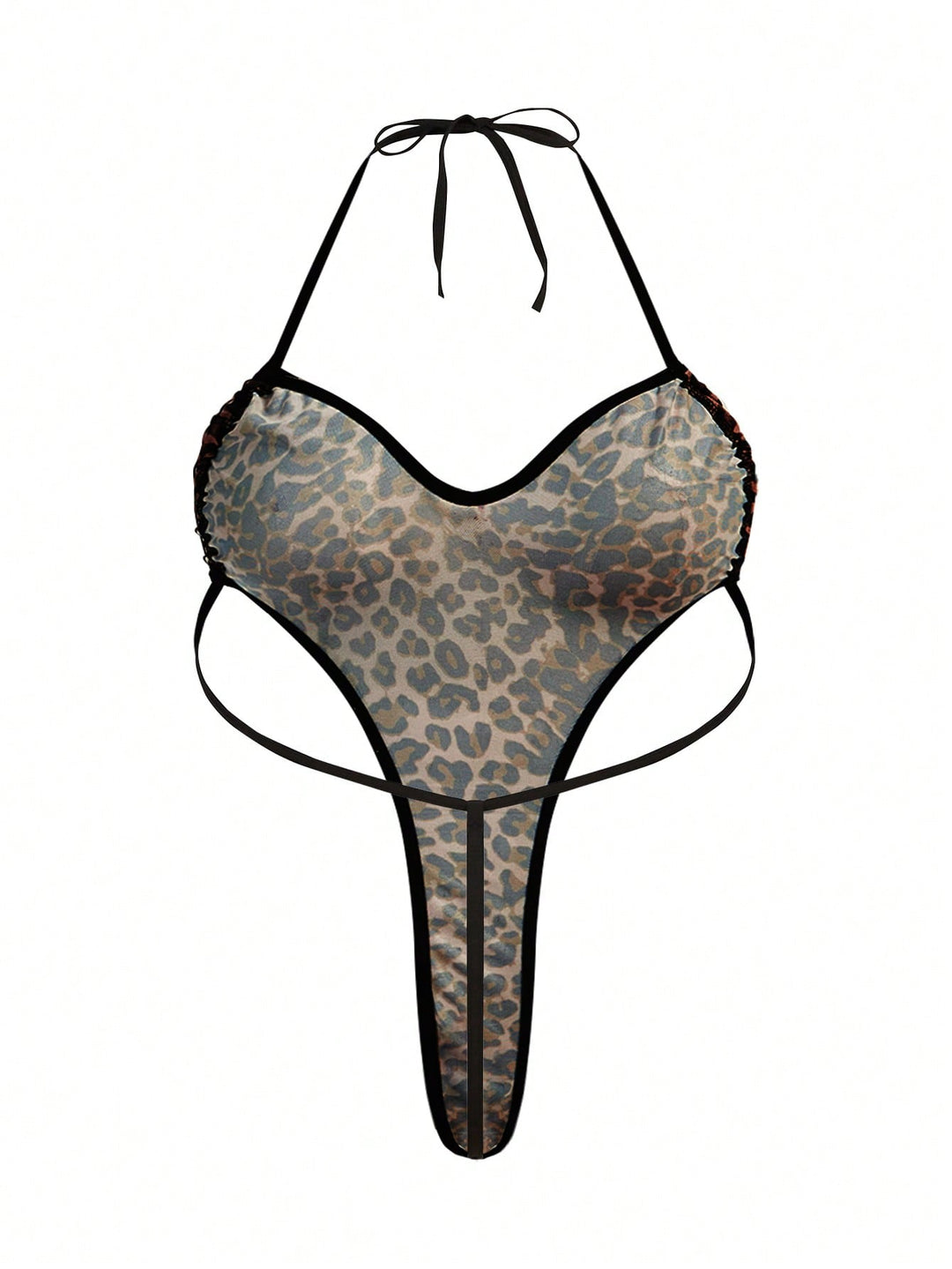 Costum tip catsuit SHEIN, mix culori