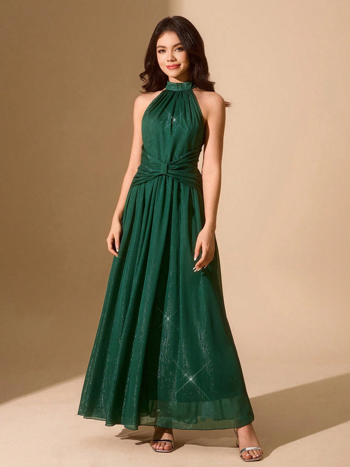 Rochie de petrecere SHEIN, verde