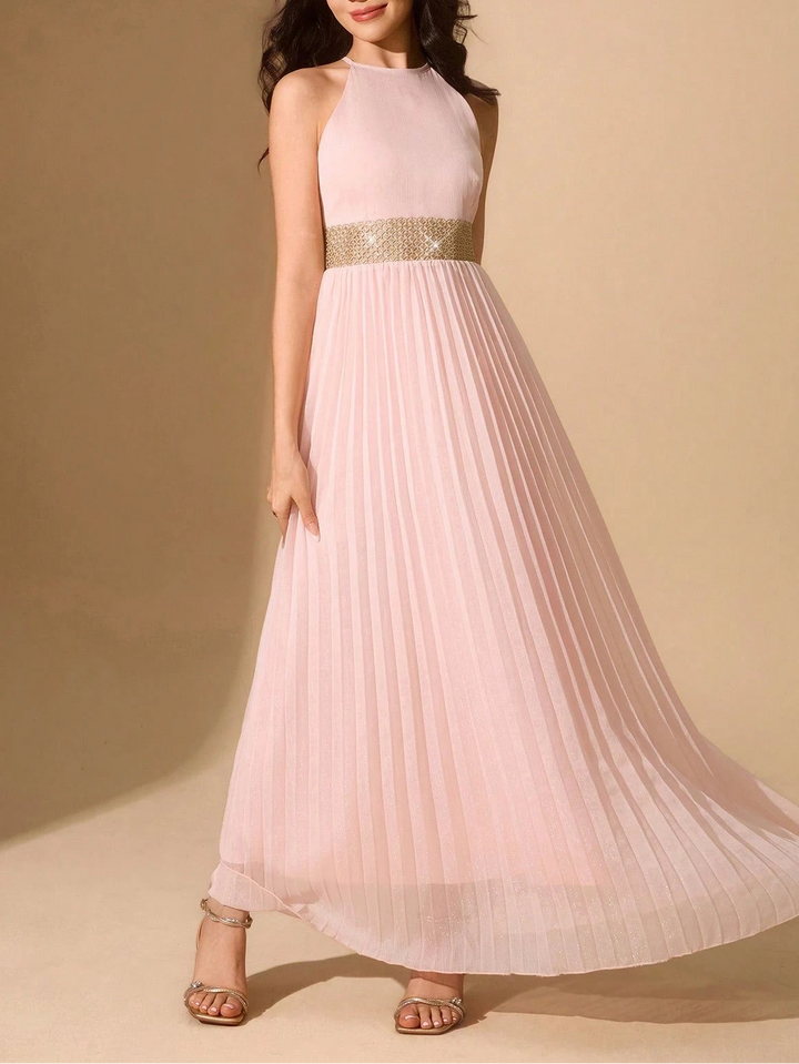 Rochie maxi SHEIN, roz