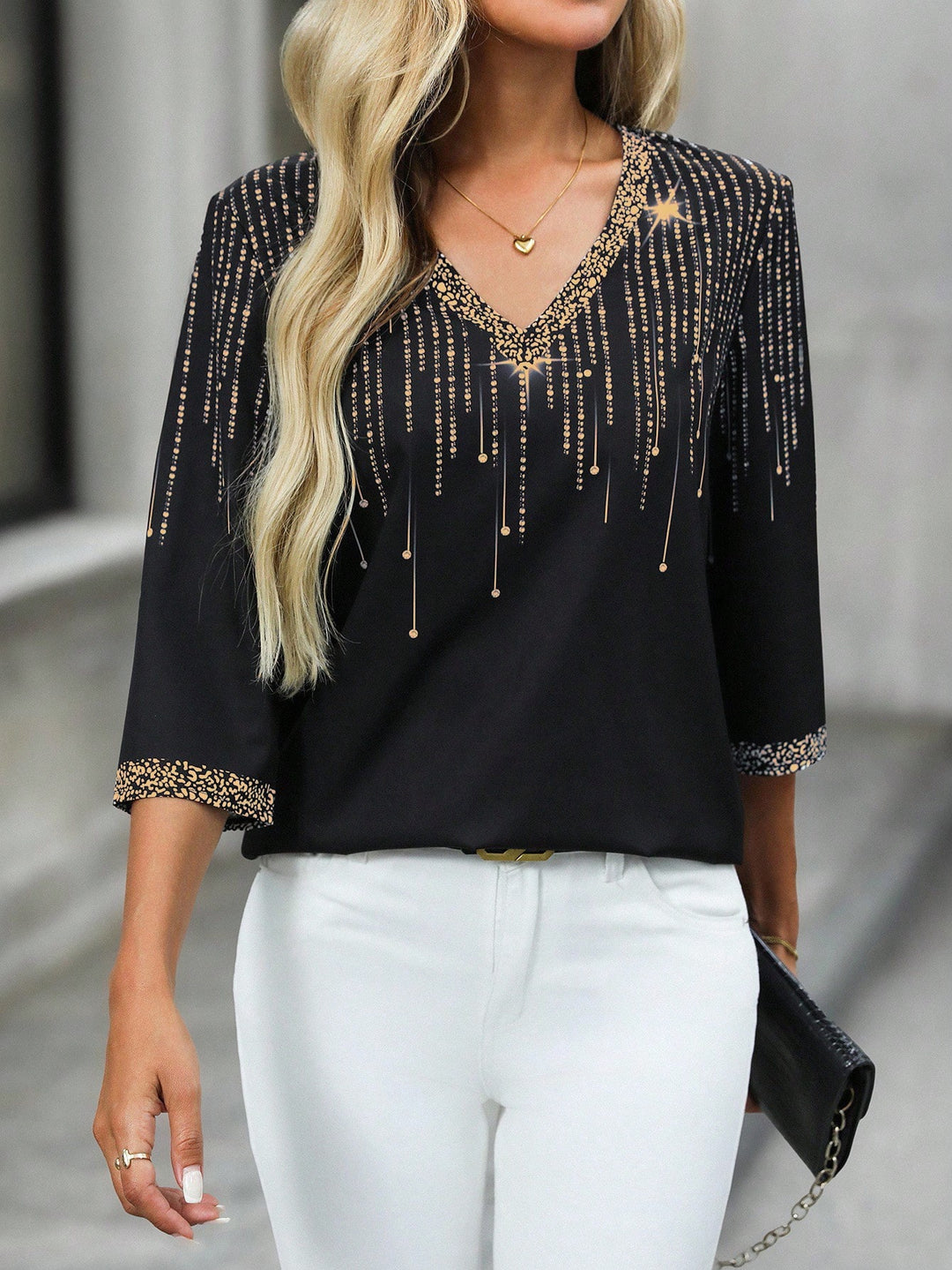 Bluza SHEIN, negru