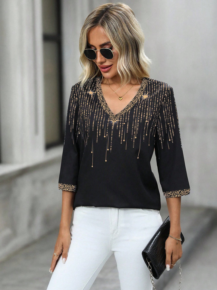 Bluza SHEIN, negru