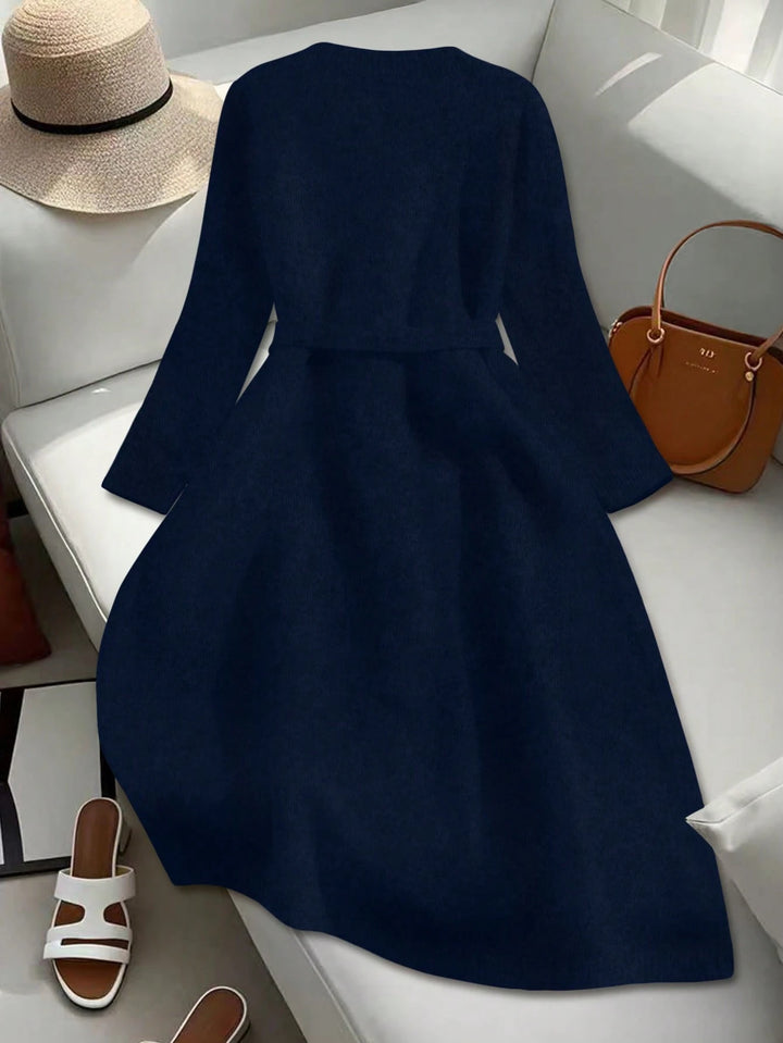 SHEIN maxi ruha, kék