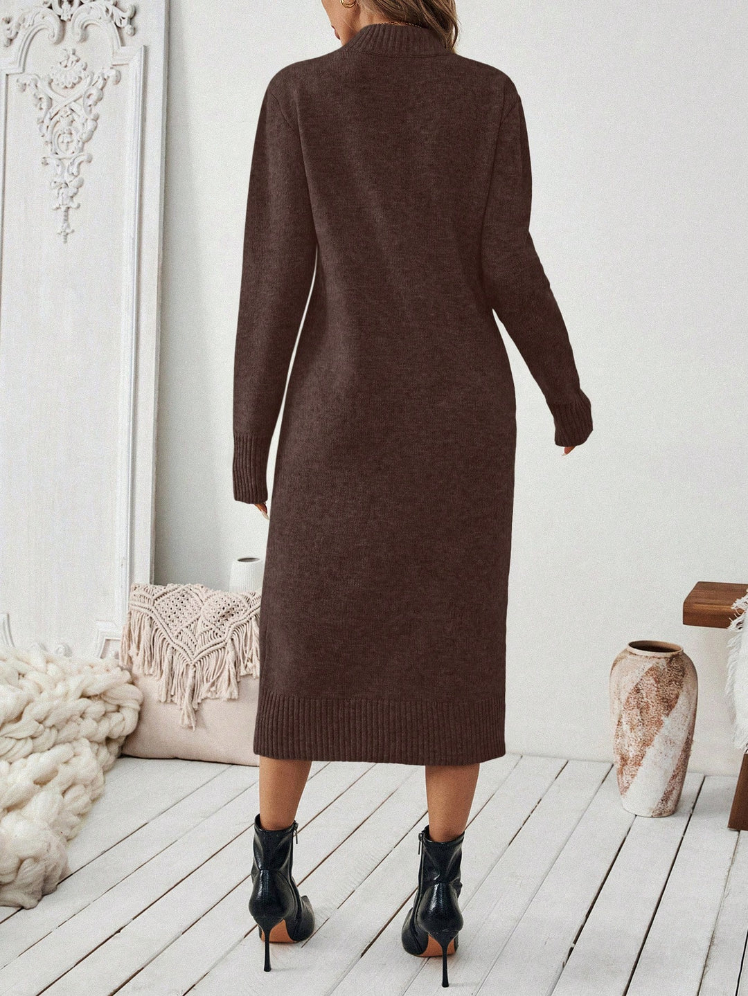 Rochie SHEIN, maro