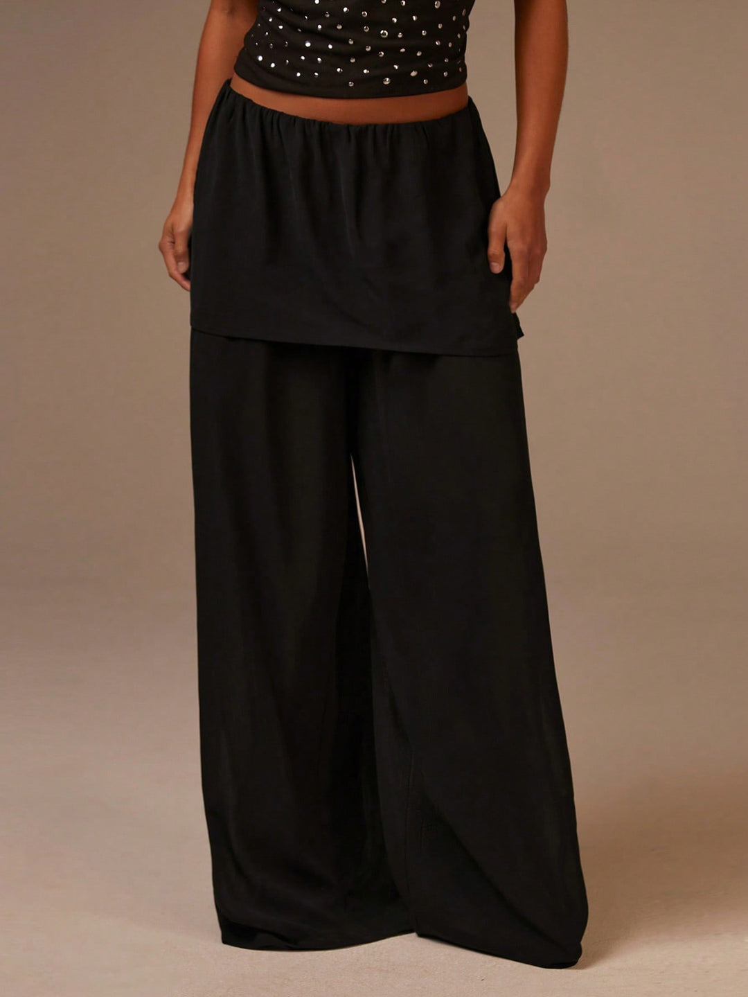 Pantaloni SHEIN, negru