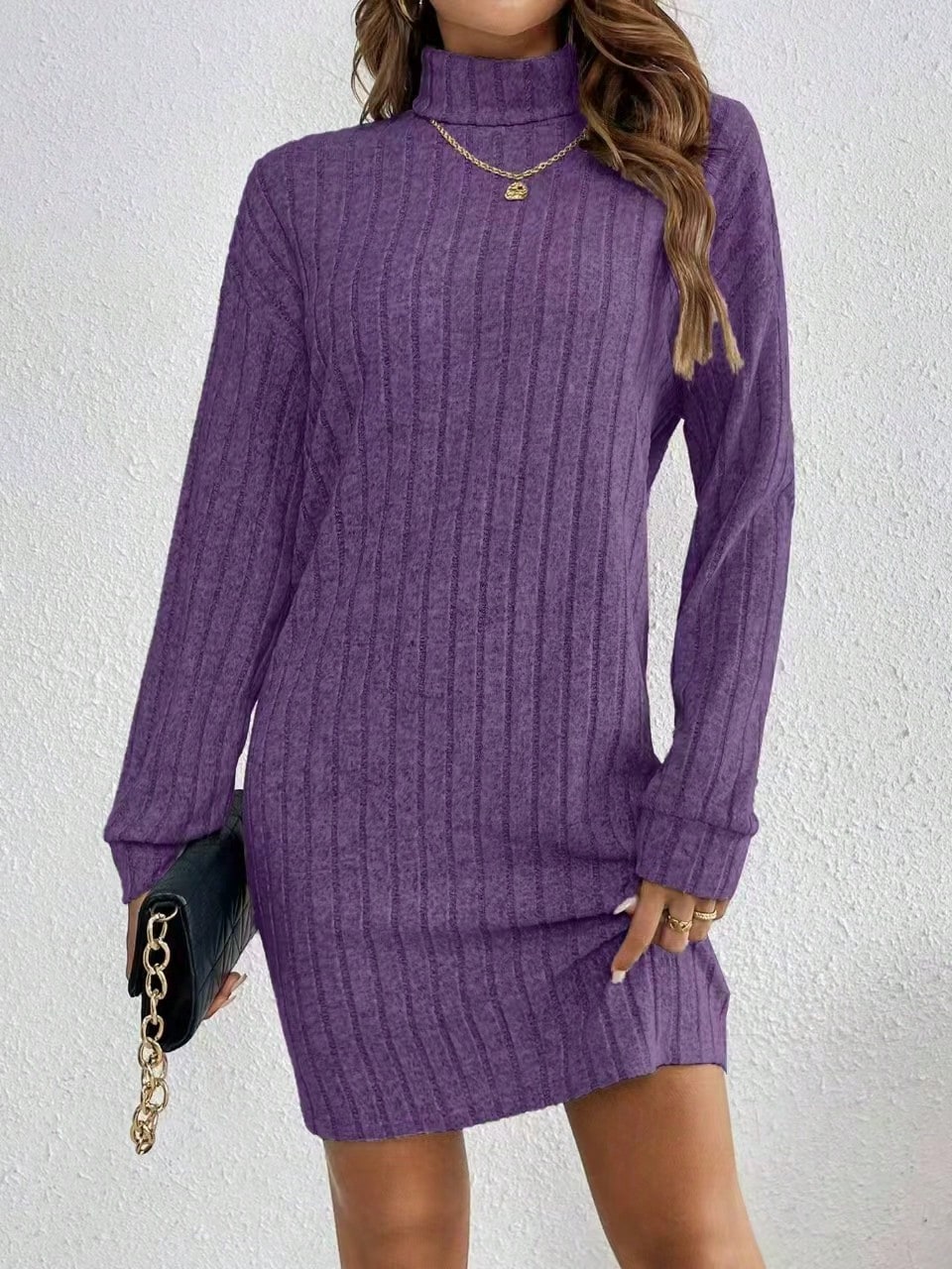Rochie scurtă SHEIN, mov