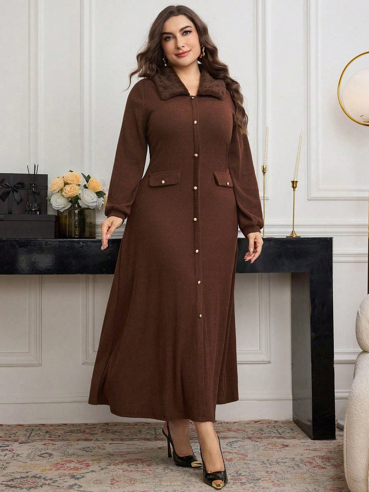Rochie SHEIN, maro