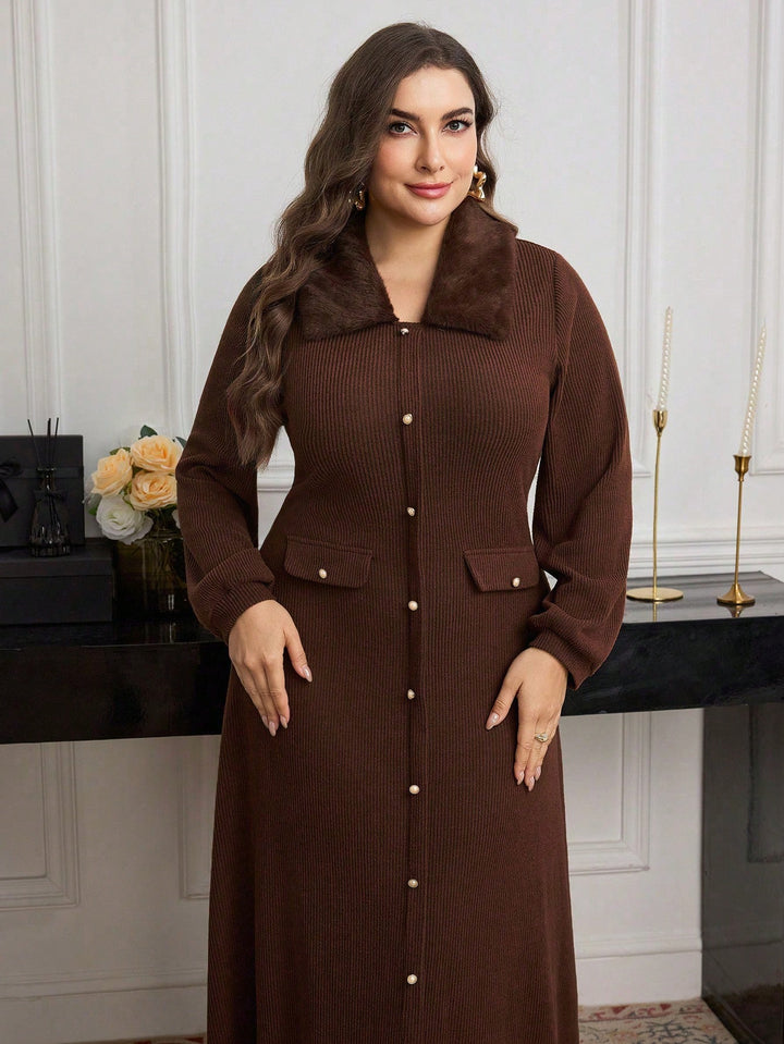 Rochie SHEIN, maro