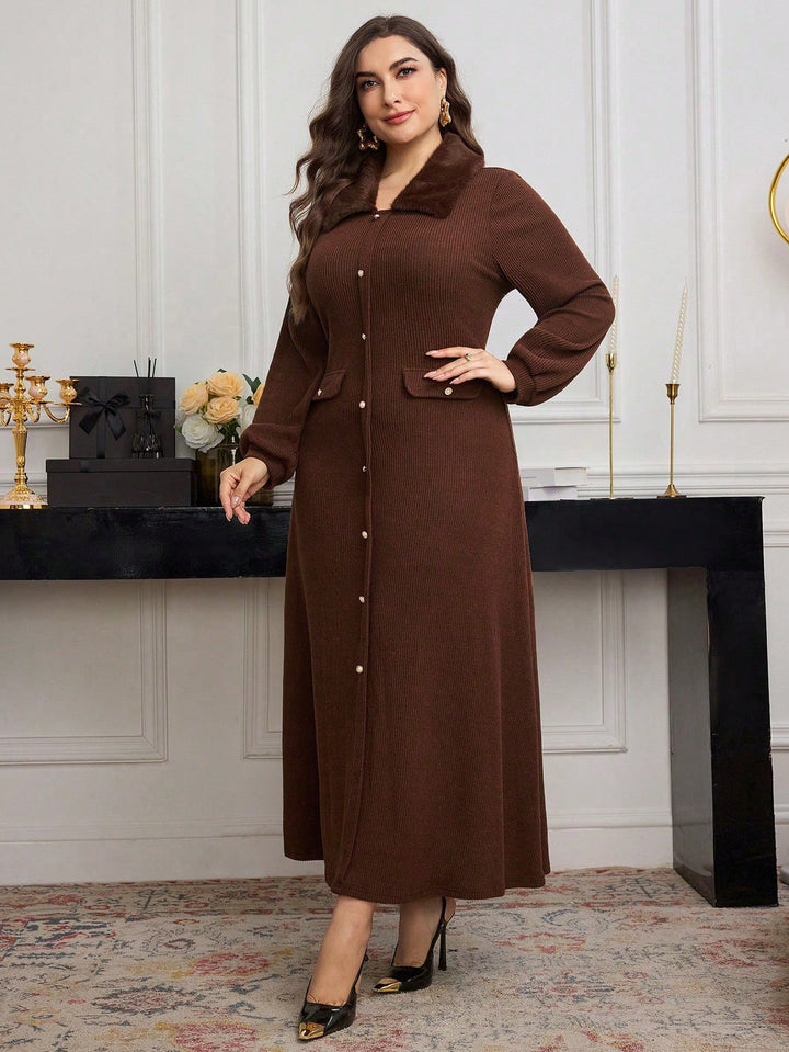Rochie SHEIN, maro